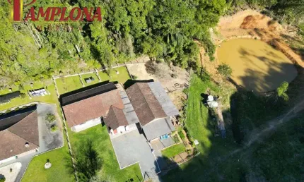Chácara / sítio com 3 quartos à venda na vila itoupava, blumenau  por r$ 700.000