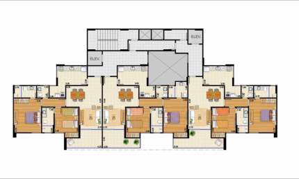 Apartamento de 02 suítes, elevador e 06 vagas de garagem no Cascatinha