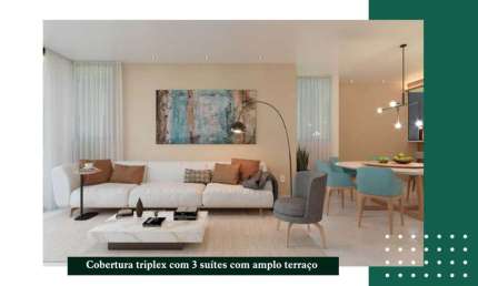 Cobertura com 3 quartos à venda na Praça Menelick de Carvalho, Santa Helena, Juiz de Fora