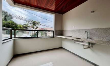 Apartamento com 02 suítes e varanda gourmet no Santa Helena