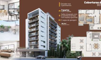Cobertura com 3 quartos à venda na Rua José Lourenço Kelmer, São Pedro, Juiz de Fora