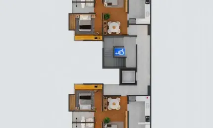 Apartamento com 2 quartos à venda na Rua Américo Lobo, Manoel Honório, Juiz de Fora