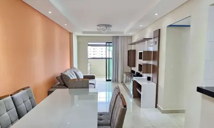 Apartamento de 03 quartos com suíte, 02 vagas de garagem e lazer completo no Centro