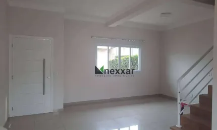 Casa com 3 dormitórios para alugar, 110 m² por r$ 6.500,00/mês - condomínio quinta do porto - valinhos/sp
