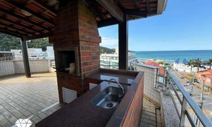 Cobertura Frente Avenida, 218 m², Linda vista ao Mar, Praia de Bombas