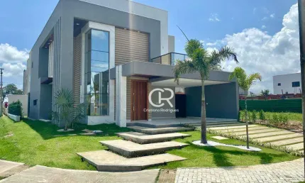 Casa de Alto Padrão, possibilidade de porteira fechada, na Cidade Alpha - Eusébio/CE