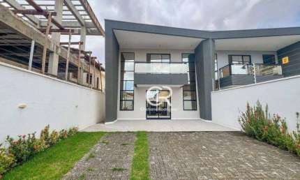 Casa Duplex com 4 Suítes, Ótimo Acabamento,  à venda, Ambientes Integrados - Cajazeiras - Fortaleza/CE