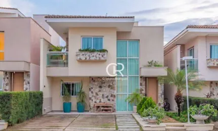 Casa Duplex com 4 dormitórios, Toda Projetada, Linda Varanda Gourmet, Home Theater, à venda - Precabura - Eusébio/CE