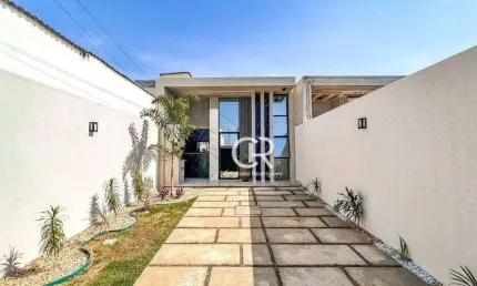 Casa com 3 suítes à venda, próximo a cidade alpha - eusébio/ce