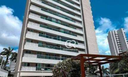 Apartamento com 110,89m² com 3 dormitórios, lazer completo, próximo ao Chico do Caranguejo Sul à venda - Engenheiro Luciano Cavalcante - Fortaleza/CE