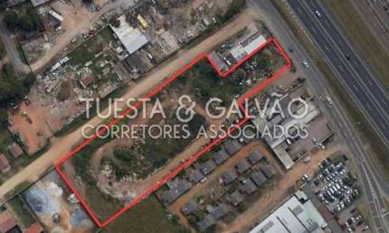Terreno comercial à venda na Rodovia BR-277 Curitiba-Paranaguá, Uberaba, Curitiba por R$ 7.836.000