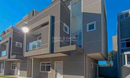 Casa em condomínio fechado com 3 quartos à venda na Rua Marco Polo, 1437, Bairro Alto, Curitiba, 123 m2 por R$ 749.000