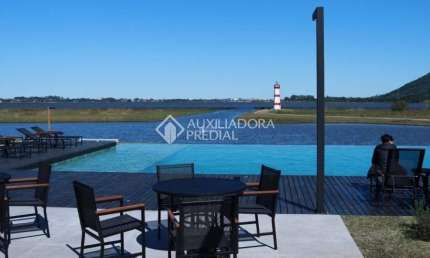 Terreno em condomínio fechado à venda na Linha Peixoto, 1300, Palmital, Osório, 375 m2 por R$ 340.000