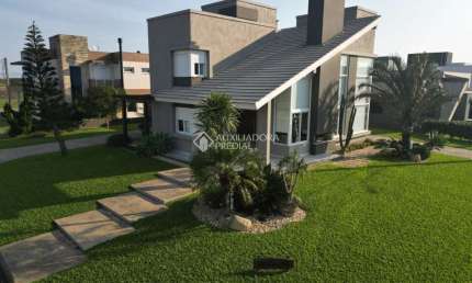 Casa em condomínio fechado com 4 quartos à venda na Do Mar, 3300, Condomínio Lagoa do Passo, Osório, 247 m2 por R$ 2.700.000