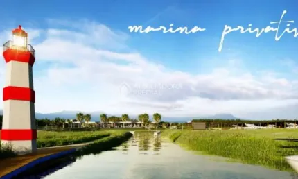 Terreno em condomínio fechado à venda na Linha Peixoto, 1300, Palmital, Osório, 420 m2 por R$ 300.000