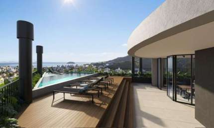 Apartamento com 1 quarto à venda na Rodovia Jornalista Maurício Sirotsky Sobrinho, 5308, Jurerê, Florianópolis, 29 m2 por R$ 345.000