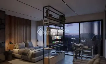 Apartamento com 1 quarto à venda na Avenida Governador Celso Ramos, 1111, Balneário Perequê, Porto Belo, 39 m2 por R$ 796.176