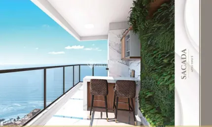 Apartamento com 3 quartos à venda na gentil coelho, 9, balneário perequê, porto belo, 123 m2 por r$ 1.913.559