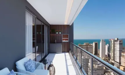 Apartamento com 3 quartos à venda na Rua 256, 500, Meia Praia, Itapema, 123 m2 por R$ 1.980.000