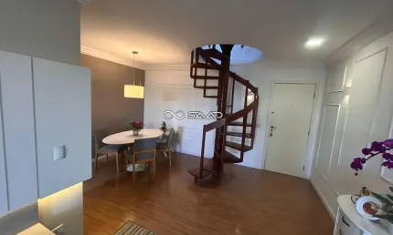 Cobertura Duplex para Venda em Curitiba, Água Verde, 3 dormitórios, 1 suíte, 3 banheiros, 2 vagas