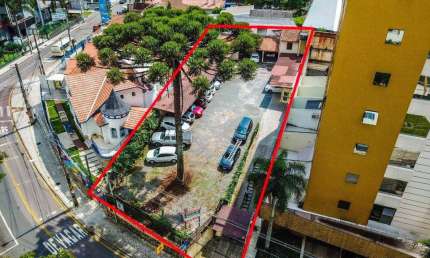 Terreno à venda na Rua da Glória, 92, Centro Cívico, Curitiba