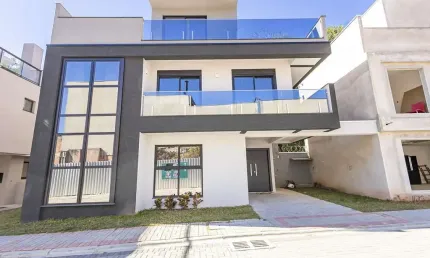 Casa em condomínio fechado com 3 quartos à venda na Avenida Cândido Hartmann, 5118, Santa Felicidade, Curitiba