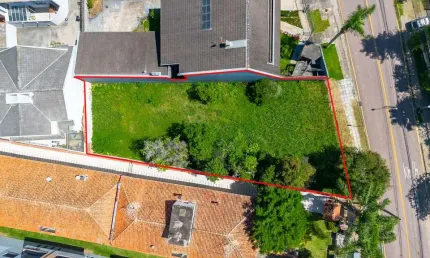 Terreno à venda na Rua Deputado Nilson Ribas, 490, Seminário, Curitiba