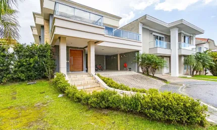 Casa em condomínio fechado com 4 quartos à venda na Rua Antônio Escorsin, 1750, São Braz, Curitiba