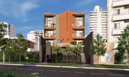 Apartamento com 1 quarto à venda na Rua Espírito Santo, 602, Água Verde, Curitiba