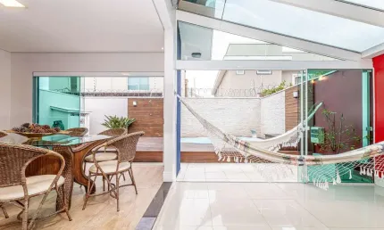 Casa em condomínio fechado com 4 quartos à venda na Rua Acelino Grande, 651, Santa Felicidade, Curitiba