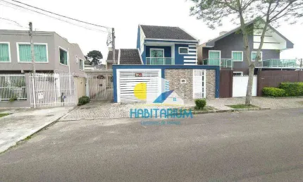 Sobrado condominio, 3 dorm sendo 1 suíte, ático, 1 vaga no Xaxim