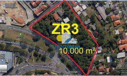 Terreno ZR3 com 10.000 m² no Santa Cândida em Curitiba PR