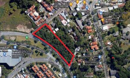 Terreno ZR3-T com 5.152,96 m² Av Mascarenhas de Moraes