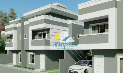 Sobrado à venda, 135 m² por R$ 700.000,00 - Cajuru - Curitiba/PR