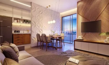 Apartamento à venda 2 Quartos, 1 Suite, 1 Vaga, 55.16M², Aurora, Londrina - PR | Residencial Tribec
