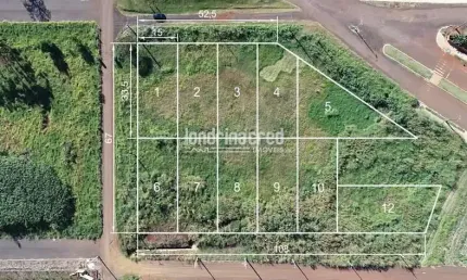 Terreno à venda 6400M², Centro, Santa Tereza do Oeste - PR