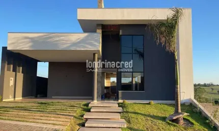 Casa à venda 3 quartos, 1 suite, 2 vagas, 280.16m², parque tauá, londrina - pr | condomínio araguar
