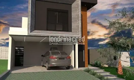 Casa à venda 3 quartos, 3 suites, 4 vagas, 259m², parque tauá, londrina - pr | condomínio aranguá