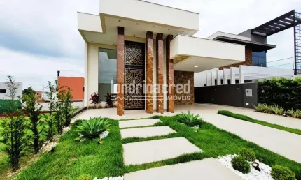 Casa à venda 3 quartos, 3 suites, 4 vagas, 256m², parque tauá, londrina - pr | condomínio aranguá