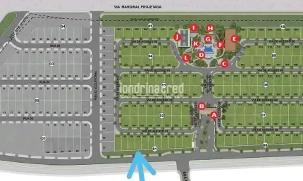Terreno à venda 260M², Jardim Morumbi, Londrina - PR | RESIDENCIAL GOLDEN PARK II