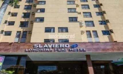Apartamento à venda 1 Quarto, 1 Vaga, 43M², Centro, Londrina - PR | Slaviero Flat Hotel