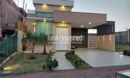Casa à venda 3 Quartos, 1 Suite, 2 Vagas, 259M², Parque Tauá, Londrina - PR | CONDOMÍNIO ARAÇARI