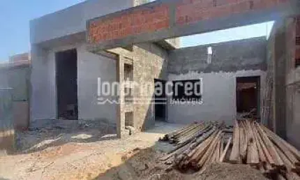 Excelente casa em construção no residencial abussafe: 3 dormitórios (1 suíte), 2 banheiros, sala, c
