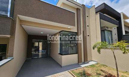 Casa com Area Gourmet com Churrasqueira, 03 quartos sendo 01 suite no Condominio Morada das Flores,