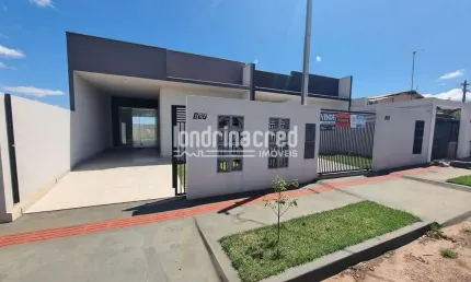 Casa Espetacular  Cambé: 2 Quartos (1 Suíte), 1 Banheiro, Vaga Coberta, Piso Porcelanato e Amplo Es
