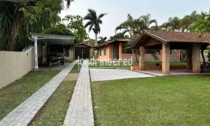Chácara de Lazer no Condomínio Riviera do Poente – Alvorada do Sul (PR) com Piscina, Pomar, Seguran