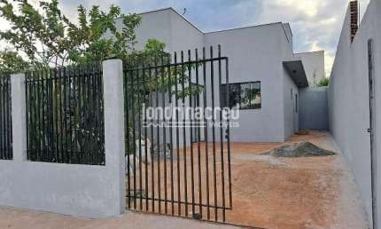 Vendo Casa Geminada Nova no Jardim Europa, Cambé - 2 Quartos, Sala e Cozinha Conjugada, 1 Banheiro,