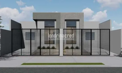 Excelente Casa Geminada na Zona Oeste de Londrina: 3 Quartos, Suíte, 2 Banheiros, 2 Vagas de Garage