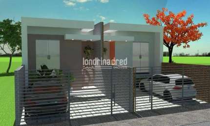 Casa Geminada na Zona Leste de Londrina – 3 Dorms (1 Suíte), 75m² de Construção, 125m² de Terreno,