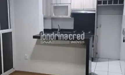 Apartamento no Residencial Lanin com 2 Dormitórios, Sala, Cozinha, Banheiro, 1 Vaga de Garagem e 38